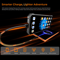 Téléphone intelligent 4G à succès, écran 6,5 pouces, batterie 10600 mAh, 4+128 Go, double SIM, appareil photo 64 MP, téléphone portable Android Oukitel G6, téléphone robuste