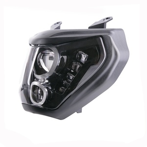 Conjunto de Faro Delantero LED para Motocicleta Homologado con Marca E, con DRL y Luz de Carretera/Cruce para Yamaha MT 09 FZ 09 MT09 FZ09 2014-2016 <span class=keywords><strong>MT07</strong></span> - Product Image 2