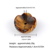 Vente en gros de fleur en cristal naturel porte-brûleur d'encens avec logo personnalisé pétale diffuseur d'aromathérapie pierre pour décorations de méditation