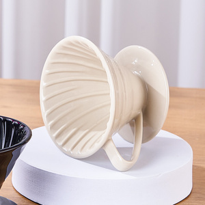 Một mazon hotsel đổ trên gốm cà phê nhỏ giọt tái sử dụng bộ lọc hình nón 1-4 <span class=keywords><strong>Cup</strong></span> cho nhà văn phòng - Product Image 2