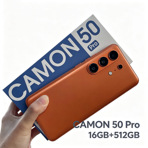 รุ่นปลดล็อคทั่วโลก ดีไซน์ล่าสุดปี 2026 Camon 50 Pro โทรศัพท์มือถือรุ่นใหม่ ปลดล็อคด้วยใบหน้า - Product Image 2