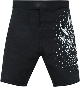 ชุดกางเกงรัดรูป MMA คุณภาพสูง สวมใส่สบายสำหรับผู้ชาย ป้องกันรังสียูวี UPF50 พิมพ์ลายแบบ Heat-Transfer แบรนด์สั่งทำได้ ตัวอย่างสินค้าพร้อมส่งภายใน 7 วัน - Product Image 5