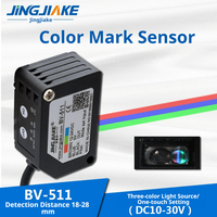 Sensor Warna BV-511, Sensor Pengenal Warna, Penanda Warna, Koreksi, Sakelar Fotoelektrik Warna, Titik Cahaya Batang
