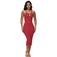 Robe gainante sans couture type camisole, sculptante, amincissante pour la taille et rehausseur de hanches