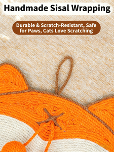 <span class=keywords><strong>Sisal</strong></span> Kedi Tırmalama Tahtası Aşınmaya Dayanıklı Büyük Boy Çok Fonksiyonlu Yuvarlak Yavru Kedi Kenevir Halatı Pençe Bileyici Kedi Oyuncağı - Product Image 5