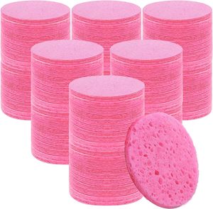 Compressed Facial <b>Sponges</b> Round Compressed <b>Face</b> <b>Sponge</b> <b>for</b> Clean, Reusable Makeup Removal <b>Exfoliating</b> - Product Image 1