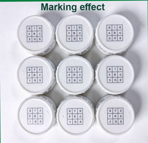 Machine de marquage laser QR de précision avec double laser UV, rejet automatique et liaison de puces NFC pour produits à capuchon de bouteille - Product Image 5