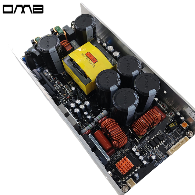 PHA601 1000w High Power Digital Amp Subwoofer Full Frequency Stage Audio Class D Mono Channel Digital Amplifier Board