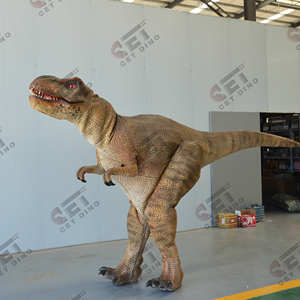 Costume de <span class=keywords><strong>dinosaure</strong></span> de haute qualité à commande manuelle pour spectacle, inspiré de Jurassic Park - Product Image 6