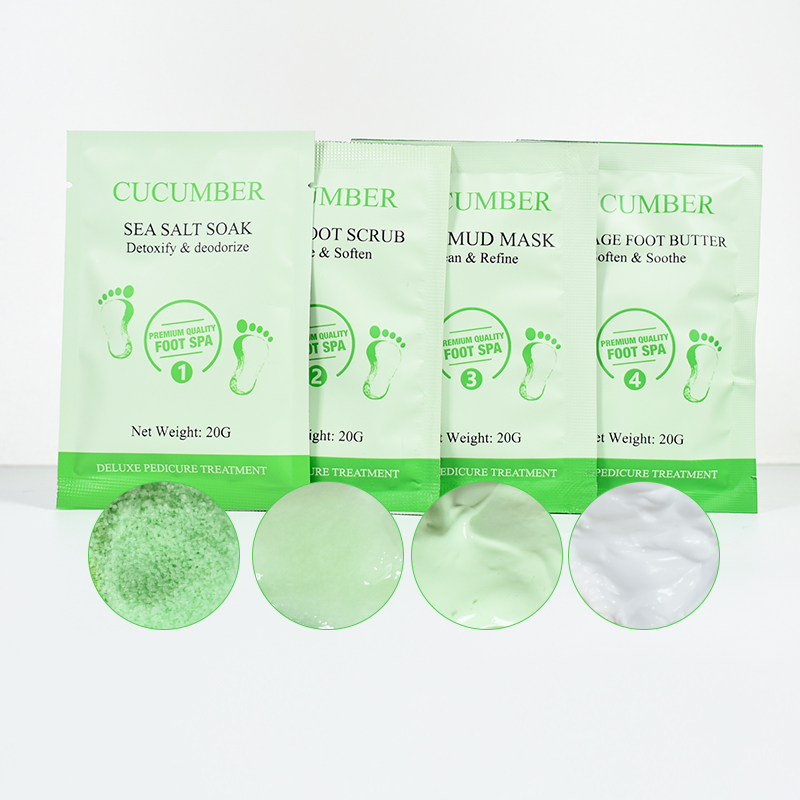 Concombre 4 étape sucre Srcut Pedi Kit