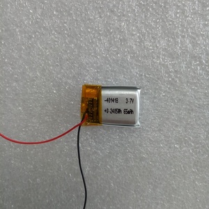 401418 401220 nhỏ Bluetooth lithium polymer pin 60mAh 65mAh có thể sạc lại pin 3.7V 401025 401515 - Product Image 2