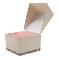 Boîte d'emballage écologique de luxe personnalisée pour crème pour le visage et huile de vernis à ongles recyclable avec gaufrage Design de stratification mate