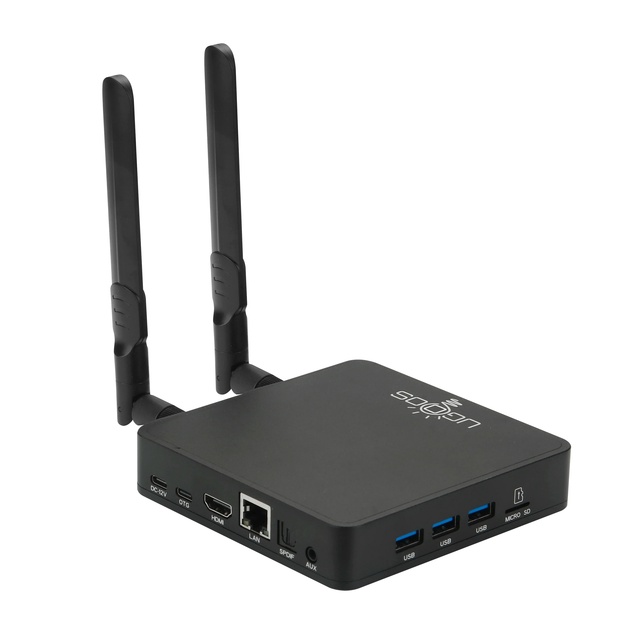 2026 Android Tv Box Factory Ugoos AM9 PRO with Amlogic S905X5-j Android 14 with 4+64gb Wifi 6 AV1 WIFI 6 Ugoos AM8 TV BOX