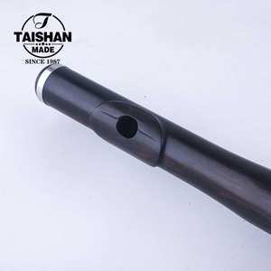 Flauta Chinesa de Ébano Banhada a Prata com 17 Chaves Abertas em Tom de Dó - Product Image 5