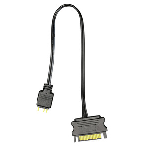 5V 3 Pin To Sata ArGB Adapter <b>Cable</b> Led Lighting <b>Splitter</b> Auto Rainbow Ic Power Connector - Product Image 4