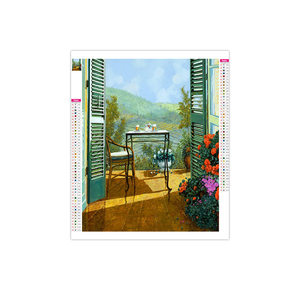 Hot-selling Scenery 5D DIY Diamond Painting with Diamond Interior Bedroom Decoration Painting