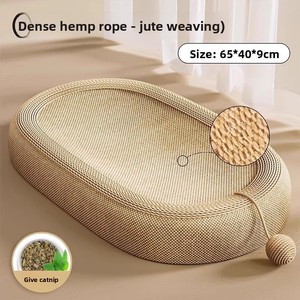 Rascador y Cama para Gatos de Gran Tamaño con Función de Seguridad, para Uso en Interiores en Todas las Estaciones, Juguete y Accesorios para Gatos de Gran Tamaño - Product Image 2