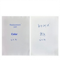 Papier A4 universel anti-contrefaçon avec avertissement de copie, gris clair, pour documents de contrat, rapports, 100g, vierge, imprimable, personnalisable