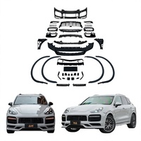 Kit carrosserie de conversion avant pour Cayenne 958 (2018) Turbo S, version 958.2 (mise à niveau de la 58.1), en matériau PP, fixation par boulons