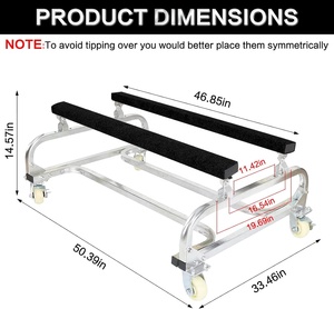 עגלת מים מתכווננת <span class=keywords><strong>pwc</strong></span> עבור סקי סילון ואחסון מנוע - Product Image 4