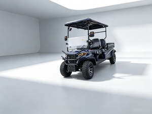 Carrito de Golf Eléctrico Todoterreno 4x4 con Plataforma de Carga para Trabajo en Granjas de Montaña y Caminos No Públicos - Product Image 4