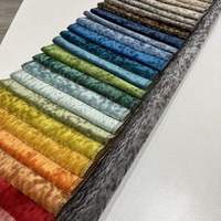 Tissu tricoté de tapisserie d'ameublement de canapé en velours écrasé par Burnout personnalisé de haute qualité