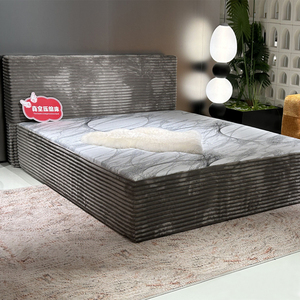 <span class=keywords><strong>Cama</strong></span> de Espuma Comprimida al Vacío con Cabecera, <span class=keywords><strong>Cama</strong></span> Moderna sin Marco con Plataforma Queen/King, Sofá <span class=keywords><strong>Cama</strong></span> Plegable en Caja - Product Image 3