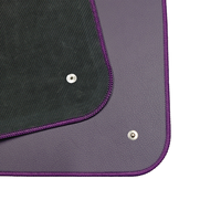 Tapis de mise à la terre anti-statique conducteur haute résistance Litchi Grain Grounding Purple Mat, conception anti-statique pour utilisation sur bureau et au sol