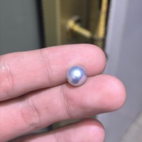 Haute qualité 8-9mm japon perles d'eau de mer Akoya véritable chanvre couleur ronde perles d'eau douce perles