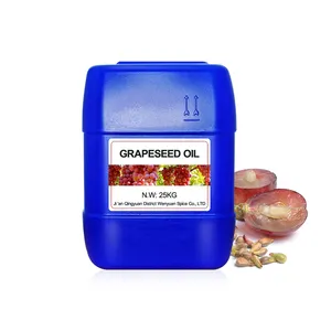 Produsen grosir pasokan kualitas terbaik minyak grapeseed untuk aromaterapi perawatan tubuh terdifusi minyak dasar minyak tambahan minyak