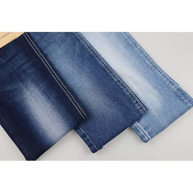 Tessuto Jeans di alta qualità tessuto Denim cotone indaco/poliestere/spandex tessuto Denim