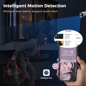 Cámara IP de 8MP 4k con Visión Nocturna a Todo Color, Kit de Seguridad para el Hogar, Videovigilancia, Sistema NVR de 8 Canales, POE para Exteriores, PK-8HB718 NVR - Product Image 2
