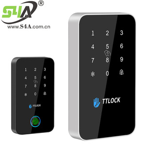 S4A TTLOCK APP MJ03F Finger abdruck Zugangs kontrolle Tür <span class=keywords><strong>system</strong></span> öffner Bluetooth Electric Gate <span class=keywords><strong>Keypad</strong></span> 13.56Mhz Passwort Wasserdicht - Product Image 4