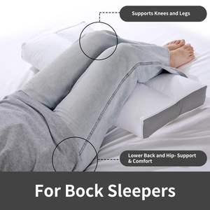 JYM Oreiller de genou personnalisé qui peut être porté lorsqu'il est couché <span class=keywords><strong>sur</strong></span> <span class=keywords><strong>le</strong></span> <span class=keywords><strong>côté</strong></span> <span class=keywords><strong>pour</strong></span> soulager la pression des jambes pendant la pause déjeuner oreiller de jambe - Product Image 4