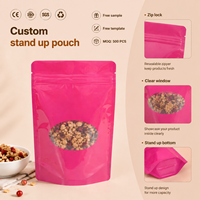 Sacs en Mylar Métallisés avec Fenêtre Transparente, Sachets Doypack Refermables pour Stockage Alimentaire – Fabricant