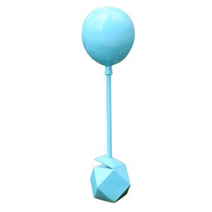 <b>Balloon</b> Sculpture Stainless Steel Fiberglass Outdoor Landscape <b>Decoration</b> Irregular Geometric Modern Design Floor Mount - Product Image 5