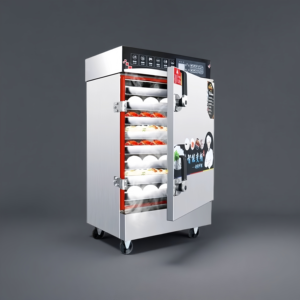 Газовый и электрический отпариватель из нержавеющей стали (12/24 слоев) с автоматическим наполнением воды и защитой от ожогов - Product Image 6