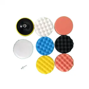 10pcs 3'' Polishing Pads Kit Sponge Waxing Buffing Foam Polish Pad Set for Car Sanding, Polishing, Waxing, Sealing Glaze