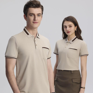 เสื้อยืดทรงหลวมไหล่ตก แบรนด์ต่างประเทศ ดีไซน์เรียบหรู พร้อมโลโก้ปัก - Product Image 4