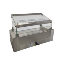 Grill à hot-dogs électrique commercial certifié CE à 5 rouleaux en acier inoxydable pour supermarchés, commerces de détail et restauration