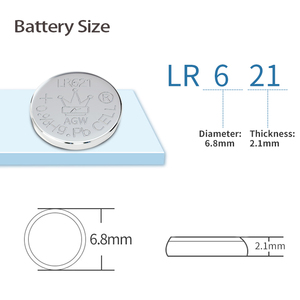 Couronne A LR621 AG1 1.5V pile bouton alcaline AG1 LR60 LR621 15mAh <span class=keywords><strong>batterie</strong></span> de montre intelligente - Product Image 3