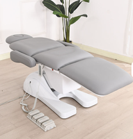 Table de massage électrique moderne à 3 moteurs pour esthéticiennes, lit de spa pour extensions de cils