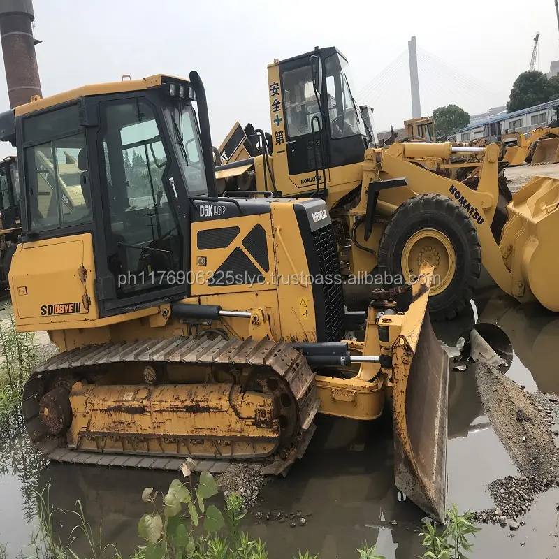 Mini GATTO D5K XL Crawler bulldozer Utilizzato GATTO A Buon Mercato D5K Trattori Agricoli Originale Del Giappone Caterpillar D5K Mini Dozer