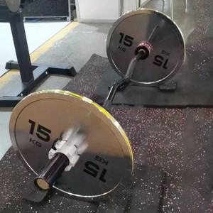 แผ่นกันชนสแตนเลสทนทานสำหรับการแข่งขันอุปกรณ์ออกกำลังกายในยิม - Product Image 4