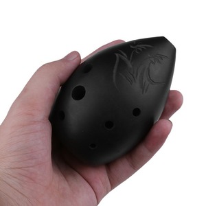 Flauta soprano de cerámica hecha a mano Xun de 16 agujeros en clave de Do para principiantes con tutorial. - Product Image 4