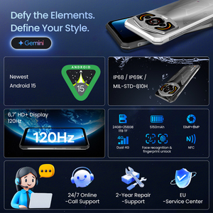 Compra al por Mayor: Teléfono Resistente LAGENIO Panther1 con Android, 10.88mm, 120Hz, 5150mAh, Resistente al Agua, GSM, SOS, 13MP, Indestructible - Product Image 6