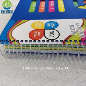 Cahier d'exercices en spirale personnalisé pour étudiants, articles scolaires en gros, cahier d'intercalaires en PP pour l'<span class=keywords><strong>Afrique</strong></span> - Product Image 5