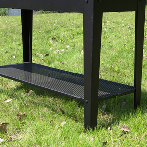 <span class=keywords><strong>Lit</strong></span> de jardin en métal <span class=keywords><strong>surélevé</strong></span> facile à déplacer avec roues grande boîte de jardinière sur roues <span class=keywords><strong>pour</strong></span> <span class=keywords><strong>lit</strong></span> de jardin <span class=keywords><strong>surélevé</strong></span> à fleurs - Product Image 5