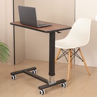 Lit d'hôpital et table à manger réglables en bois avec base mobile – Table de repas médicale pour personnes âgées et patients (Chine)