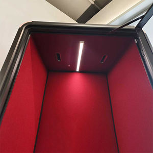 ज़म ध्वनिक मिनी फोन बूथ पूरी तरह से असेम्बल ऑफिस पॉड्स निर्माता अनुकूलित साउंडप्रूफ चल कार्यालय गोपनीयता कार्य - Product Image 3